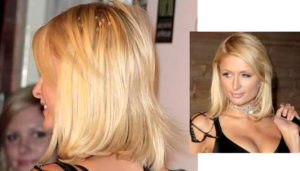 paris hilton extensiones