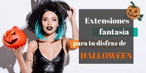 extensiones pelo para halloween