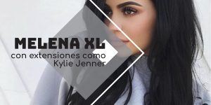 Melena XL con extensiones kylie jenner